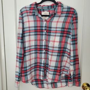 Plaid Shirt - Size Large